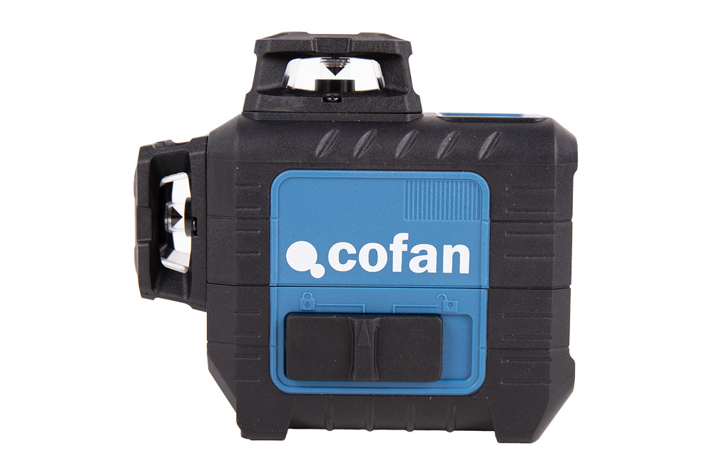 Cofan – Nivel Láser Autonivelante 3 x 360° | Modo Automático y Manual | Alta Precisión | Base Magnética + Maletín