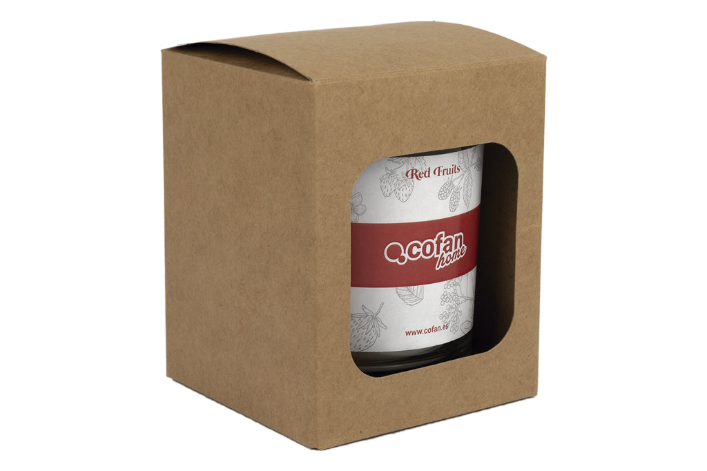 Cofan – Vela Aromática de Cera Vegetal | 6 Aromas Disponibles | Pack 12 o Unitario