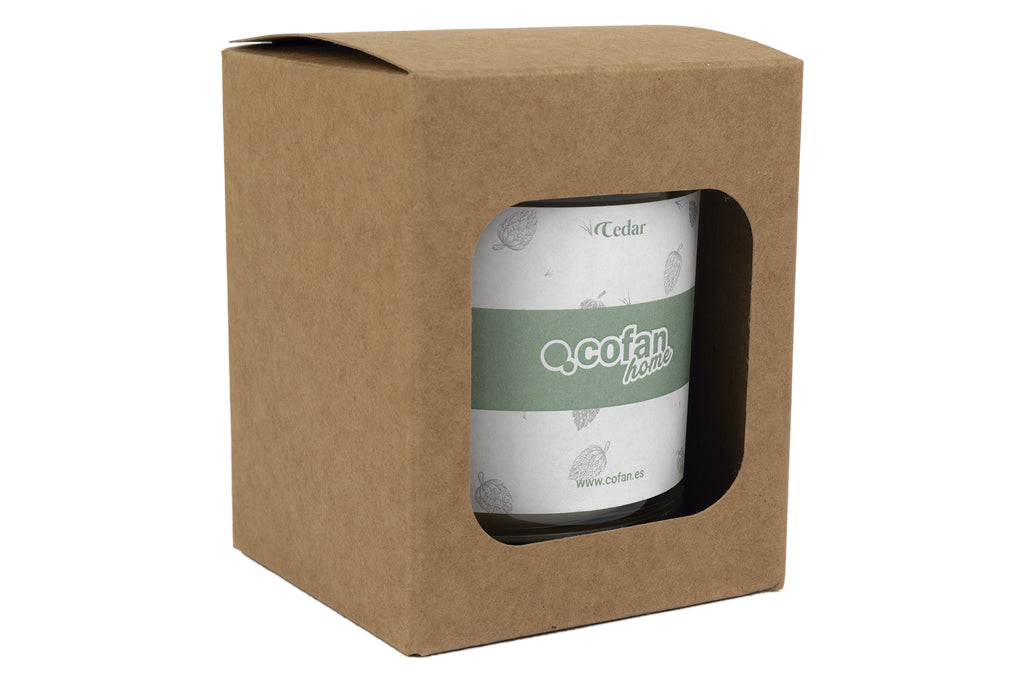 Cofan – Vela Aromática de Cera Vegetal | 6 Aromas Disponibles | Pack 12 o Unitario