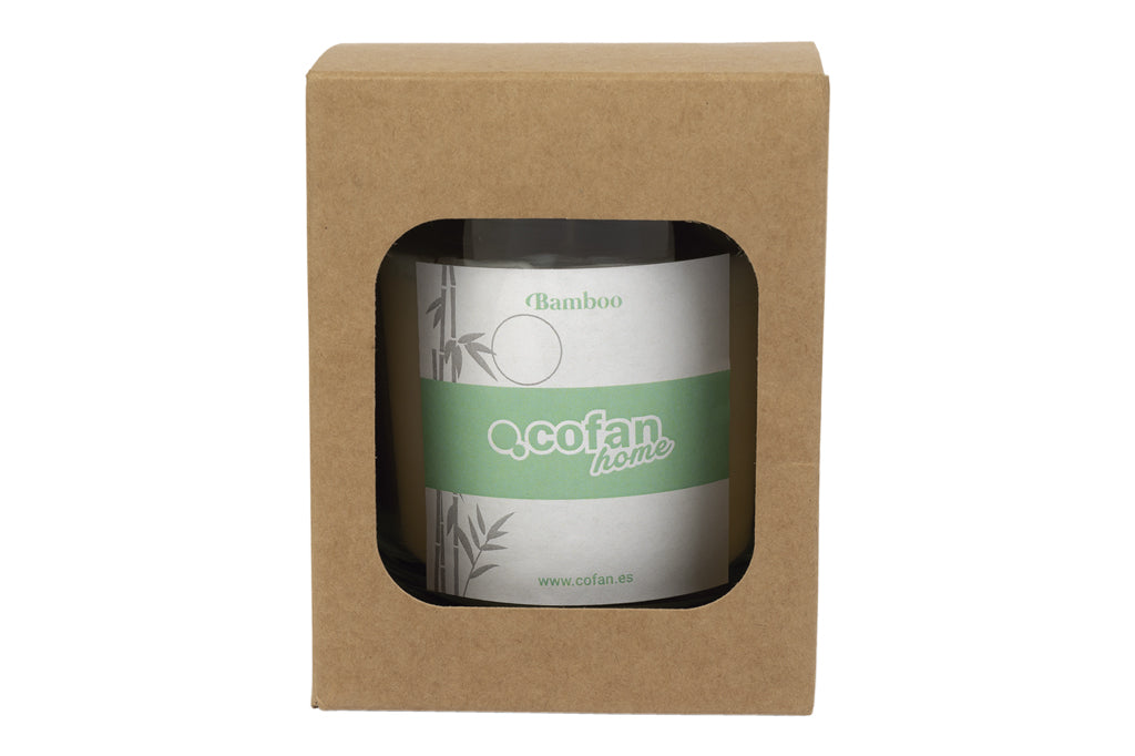 Cofan – Vela Aromática de Cera Vegetal | 6 Aromas Disponibles | Pack 12 o Unitario