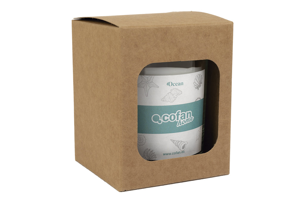 Cofan – Vela Aromática de Cera Vegetal | 6 Aromas Disponibles | Pack 12 o Unitario