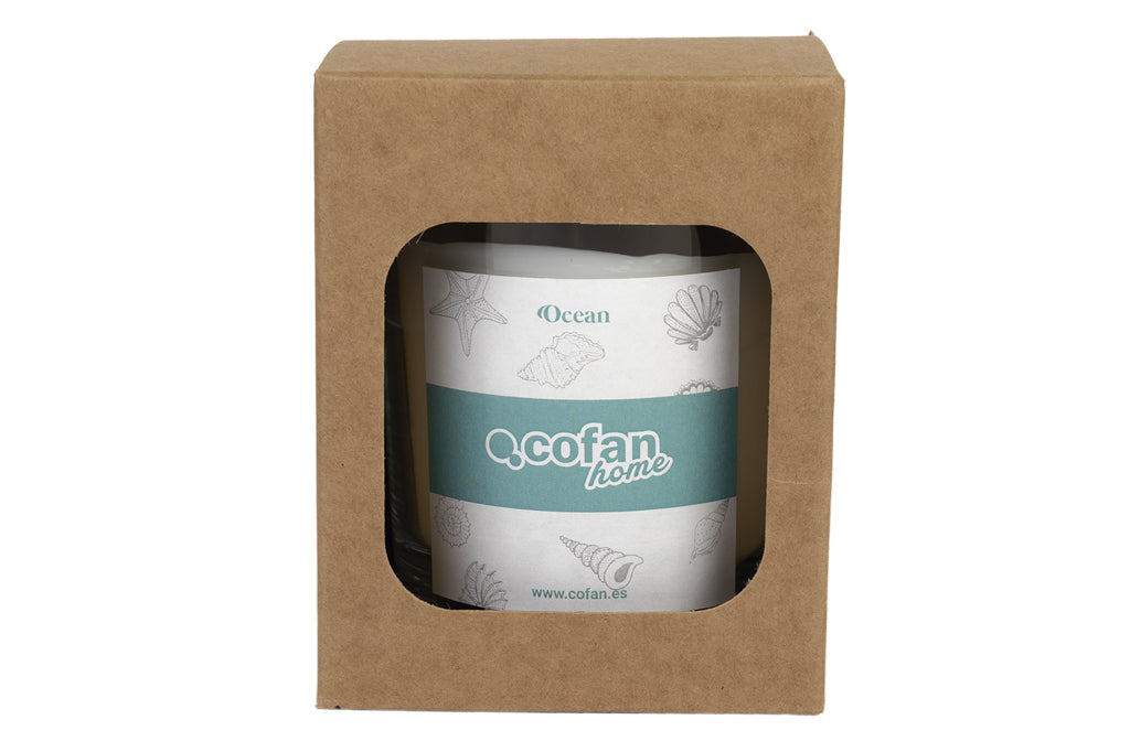 Cofan – Vela Aromática de Cera Vegetal | 6 Aromas Disponibles | Pack 12 o Unitario