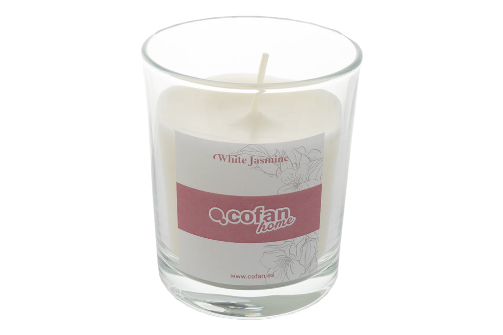 Cofan – Vela Aromática de Cera Vegetal | 6 Aromas Disponibles | Pack 12 o Unitario