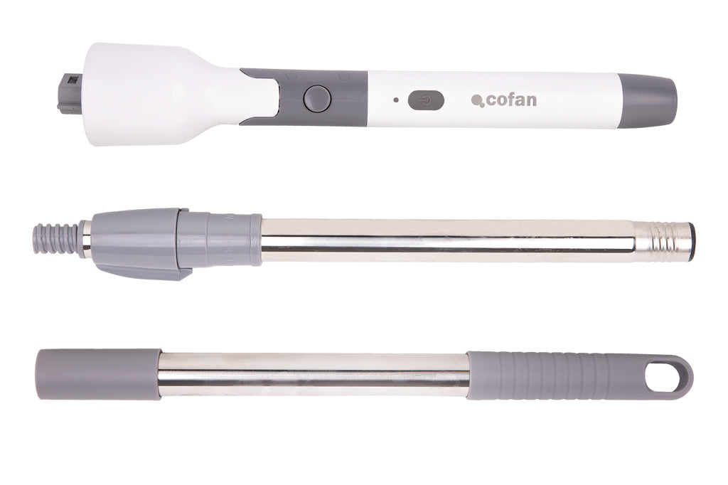 Cofan – Cepillo de Limpieza Eléctrico Multifunción | 2 Velocidades | 11 Accesorios | USB Recargable | IPX7