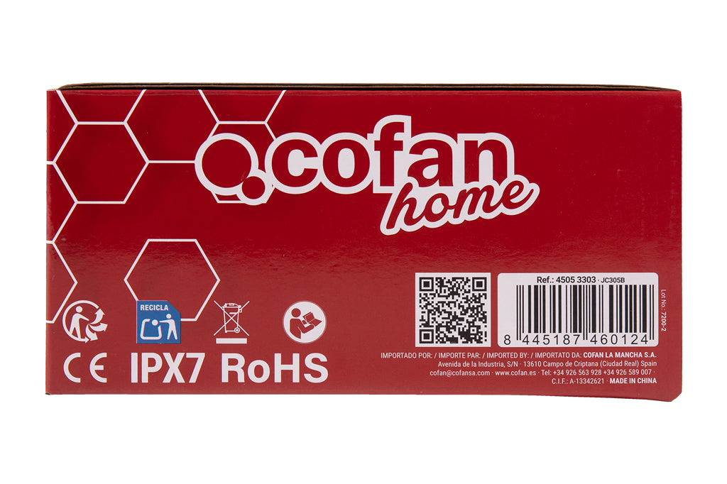 Cofan – Cepillo de Limpieza Eléctrico Multifunción | 2 Velocidades | 11 Accesorios | USB Recargable | IPX7