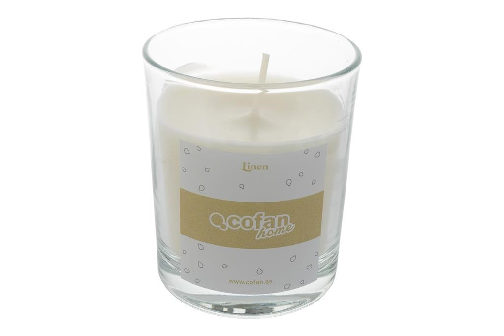 Cofan – Vela Aromática de Cera Vegetal | 6 Aromas Disponibles | Pack 12 o Unitario