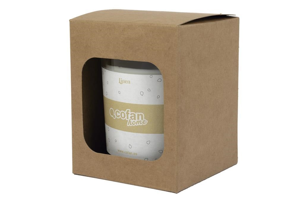 Cofan – Vela Aromática de Cera Vegetal | 6 Aromas Disponibles | Pack 12 o Unitario