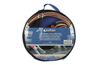 Cofan – Pinzas de Arranque 400 AMP | Cable 3 m | Para Baterías 12V-24V | Certificadas TÜV-GS