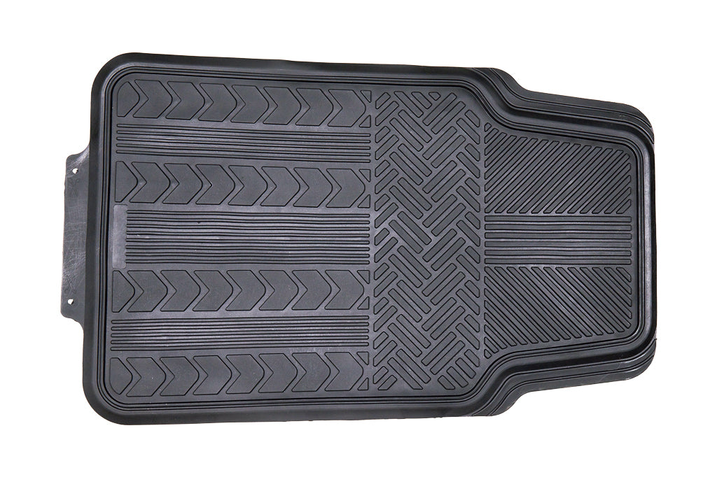 Cofan – Alfombrillas Universales de PVC para Coche | Set de 4 Unidades | Antideslizantes y Recortables