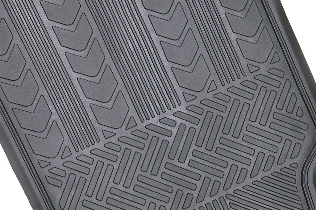 Cofan – Alfombrillas Universales de PVC para Coche | Set de 4 Unidades | Antideslizantes y Recortables