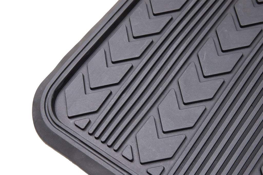 Cofan – Alfombrillas Universales de PVC para Coche | Set de 4 Unidades | Antideslizantes y Recortables
