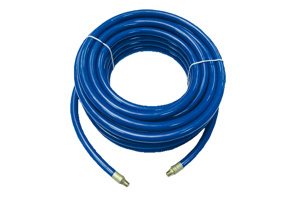 Cofan – Manguera de Compresor Ø8x12 mm | 15 m de Longitud | Rosca BSP 1/4" | PVC Azul Reforzado | Alta Resistencia para Aire Comprimido