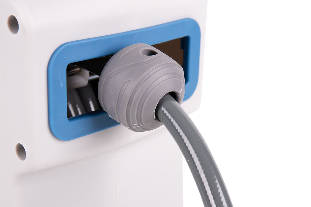 Cofan – Enrollador Automático de Manguera de Aire | 15 m de Longitud | Ø15 mm | Hasta 24 bar | Soporte de Pared Incluido