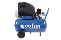 Cofan – Compresor de Aire Austro | Motor 2 HP | Depósito 24 L | Presión Máx. 8 bares | Uso Ocasional y Portátil