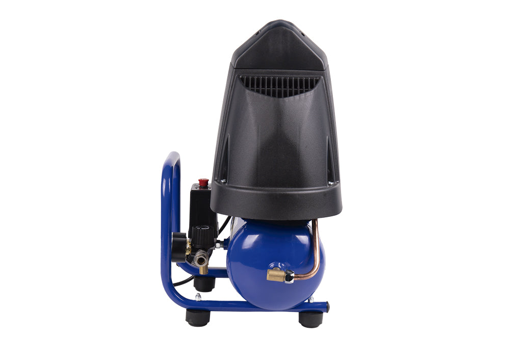Cofan – Compresor de Aire Ultraligero | Motor 1,5 HP | Depósito 6 L | Sin Aceite | Compacto y Portátil para Uso Doméstico y Profesional
