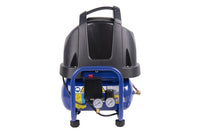 Cofan – Compresor de Aire Ultraligero | Motor 1,5 HP | Depósito 6 L | Sin Aceite | Compacto y Portátil para Uso Doméstico y Profesional