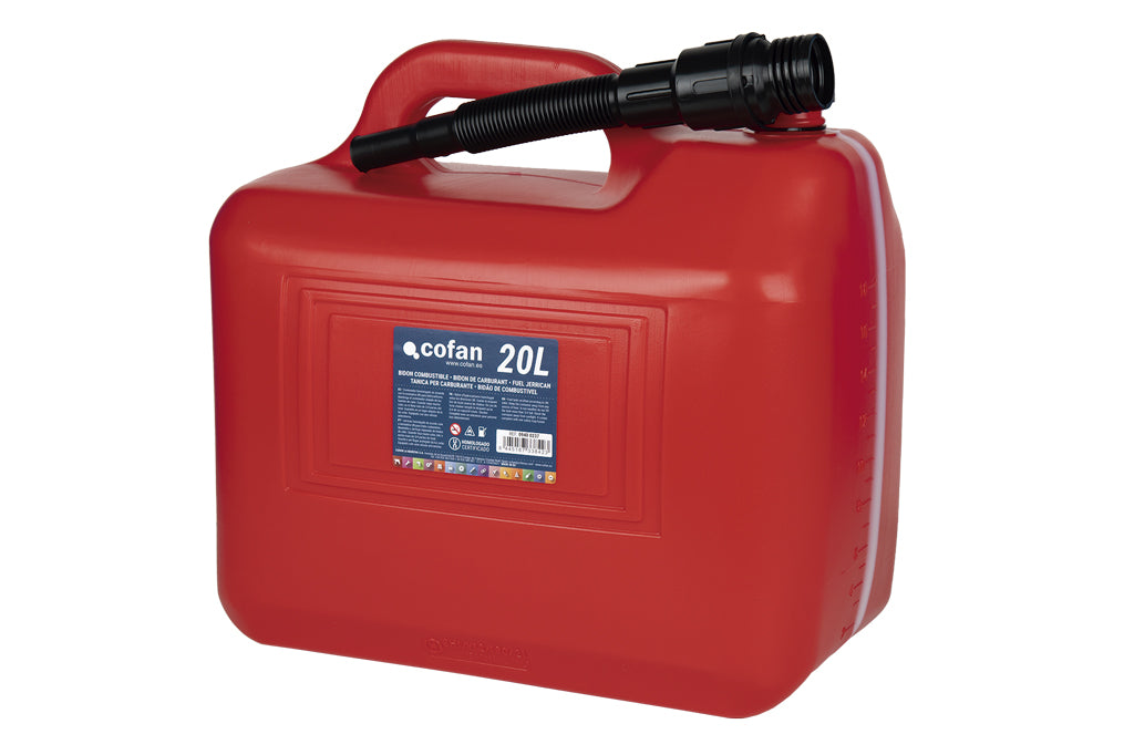 Cofan – Bidones de Combustible | Polietileno Reforzado | Alta Densidad 1,2 g/cm³ | Homologación ADR/RID