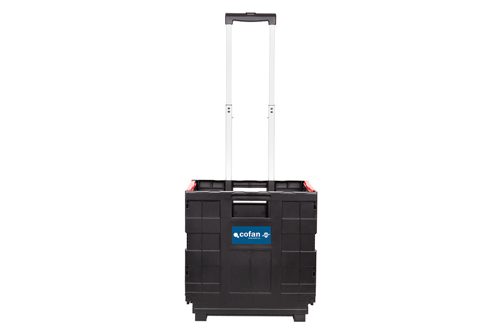 Cofan – Trolley Plegable con Asa Telescópica | 25 kg | Compacto y Fácil de Montar