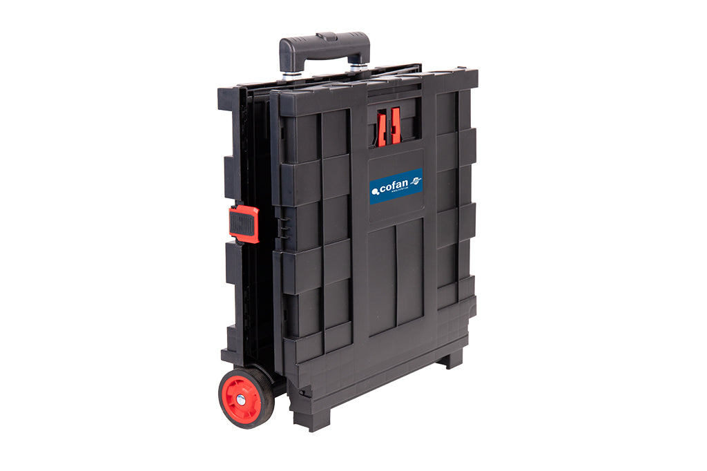Cofan – Trolley Plegable con Asa Telescópica | 25 kg | Compacto y Fácil de Montar