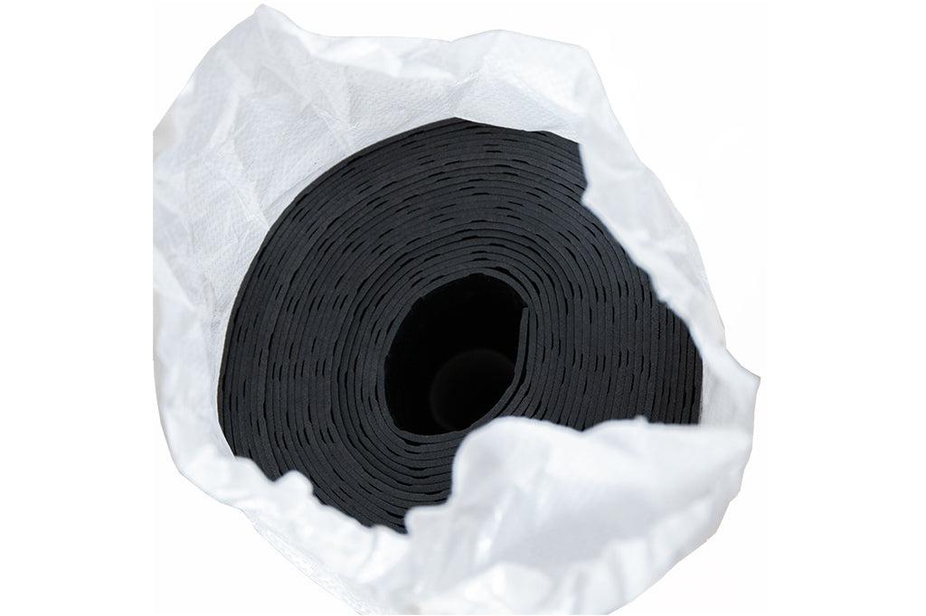 Cofan – Rollo de Suelo de Caucho Antideslizante | Diseño de Círculos | 10 m Largo | 3 mm Grosor | Diferentes Anchos