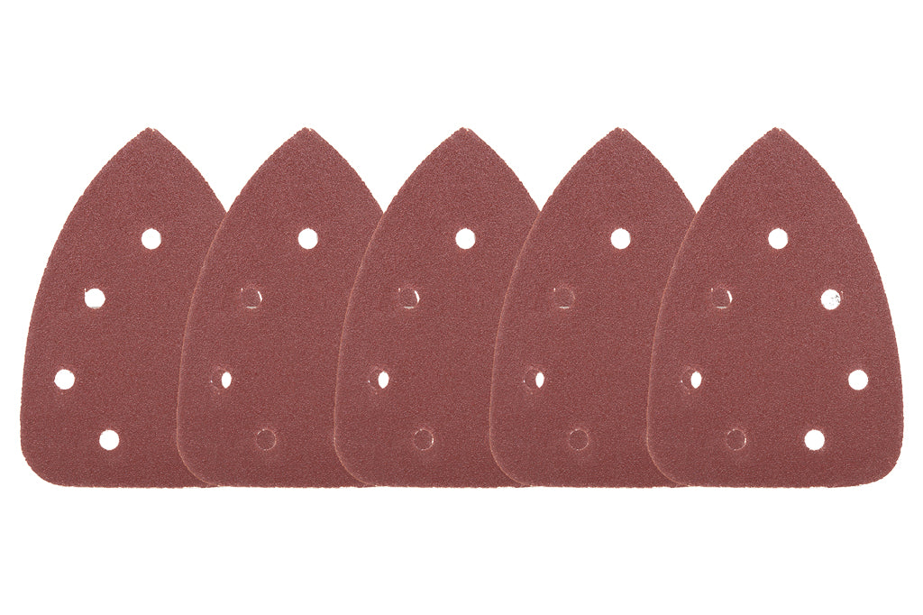 Cofan – Hojas de Lija para Lijadora Mouse 100×140 mm | Pack 5 | 7 Agujeros | Velcro