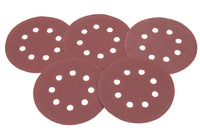 Cofan – Discos de Lija para Lijadora Orbital Ø125 mm | Pack 5 uds | 8 Orificios | Velcro