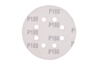 Cofan – Discos de Lija para Lijadora Orbital Ø125 mm | Pack 5 uds | 8 Orificios | Velcro