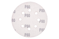 Cofan – Discos de Lija para Lijadora Orbital Ø125 mm | Pack 5 uds | 8 Orificios | Velcro