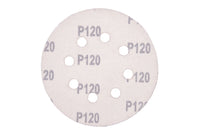 Cofan – Discos de Lija para Lijadora Orbital Ø125 mm | Pack 5 uds | 8 Orificios | Velcro