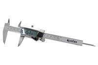 Cofan – Pie de Rey Digital INOX | Acero Inoxidable | Lectura en mm, pulgadas y fracciones | Auto Apagado