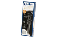 Cofan – Pie de Rey Digital INOX | Acero Inoxidable | Lectura en mm, pulgadas y fracciones | Auto Apagado