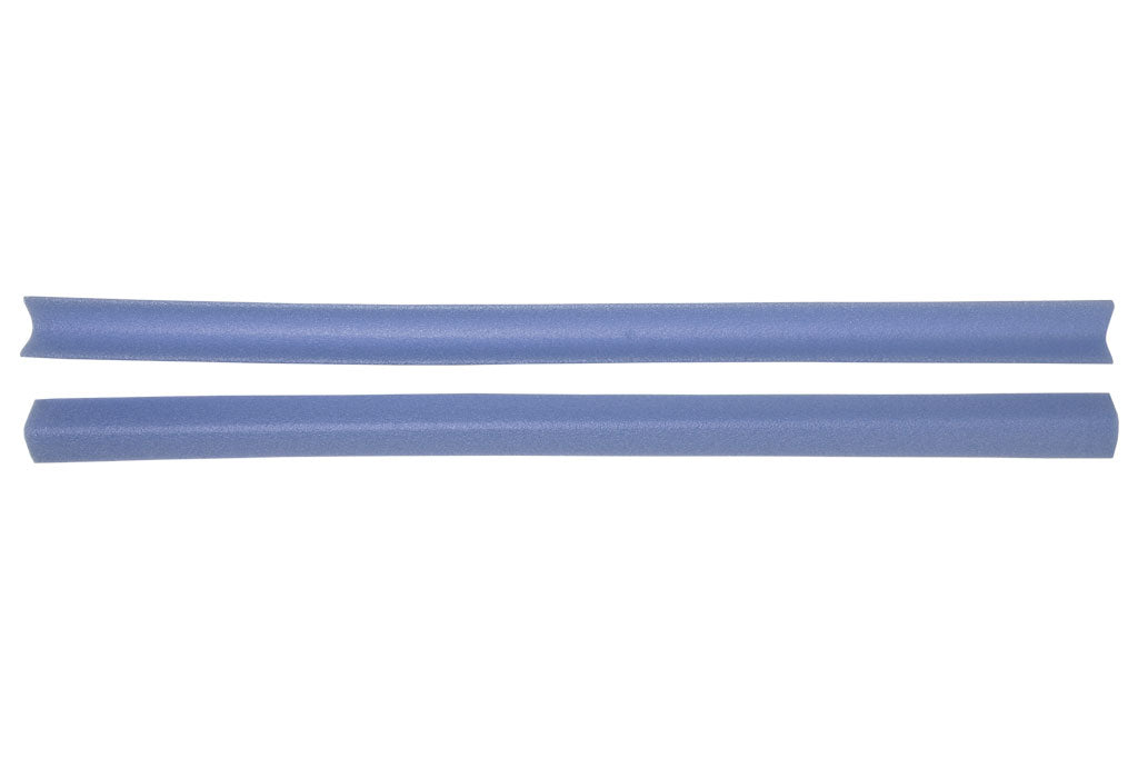 Cofan – Blíster de 2 Cantoneras de Espuma Tipo L | Polietileno Azul Claro | 50 mm x 2 m | Protección de Aristas y Bordes