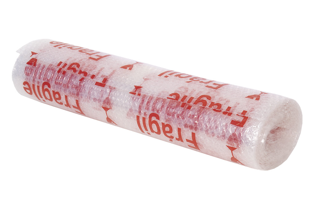 Cofan – Rollo de Plástico de Burbuja | 40 g/m² | Protección para Embalajes, Envíos y Mudanzas | Con impresión "FRÁGIL"