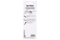 Cofan – Cúter Profesional de ABS con Recubrimiento Antideslizante TPR | Hoja Negra SK2 | Bloqueo Automático | 3 Tamaños Disponibles