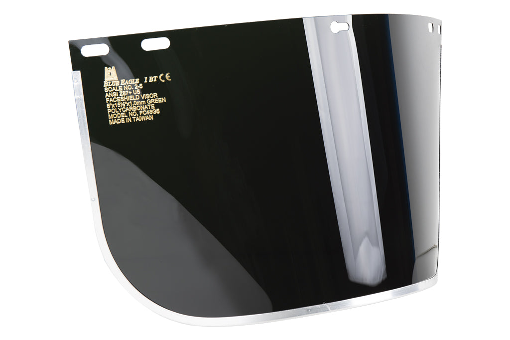 Cofan – Recambio Pantalla Protección Facial con Lente Oscura | 400 mm | Antivaho y Reutilizable | Compatible Universal