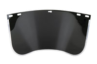 Cofan – Recambio Pantalla Protección Facial con Lente Oscura | 400 mm | Antivaho y Reutilizable | Compatible Universal