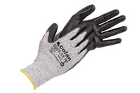 Cofan – Guantes Anticorte Ultraligeros PU Negro | EN 388 4X43D | Tallas 7–11