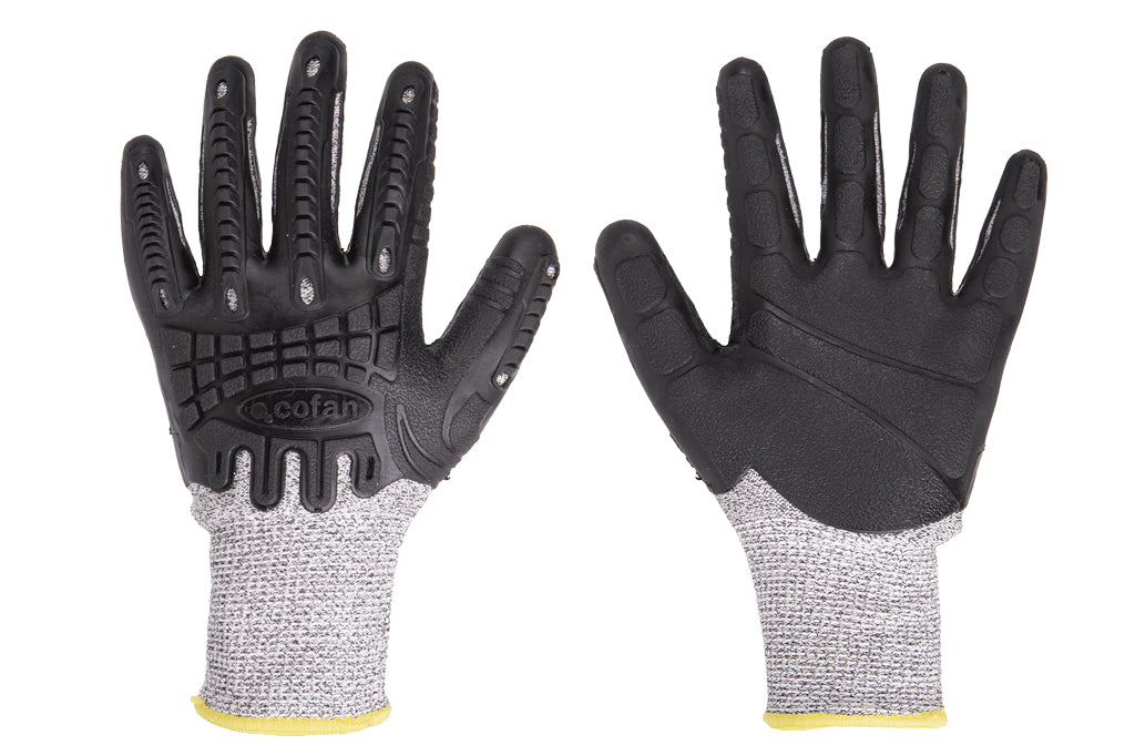 Cofan – Guantes Anticorte y Antiimpacto | Protección 360° TPE | Nivel C | EN 388 4X42C