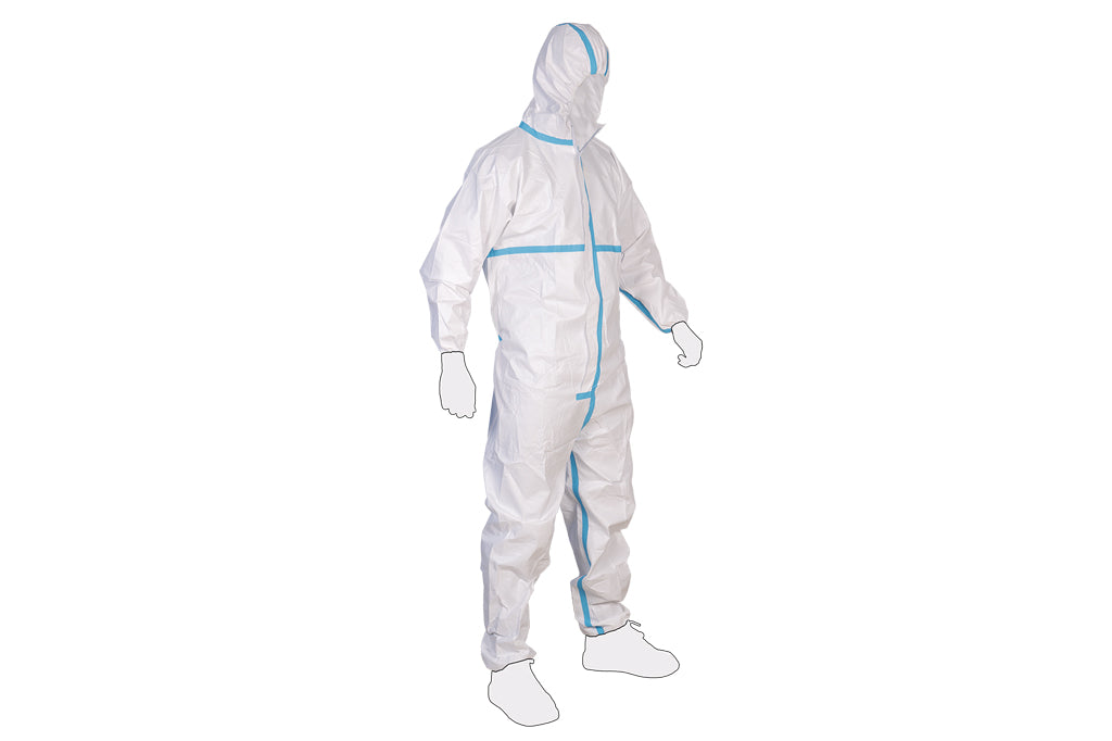 Cofan – Buzo de Protección Fitosanitaria con Capucha | EN ISO 27065 C2 | Tipo 4/5/6 | Antiestático | Blanco