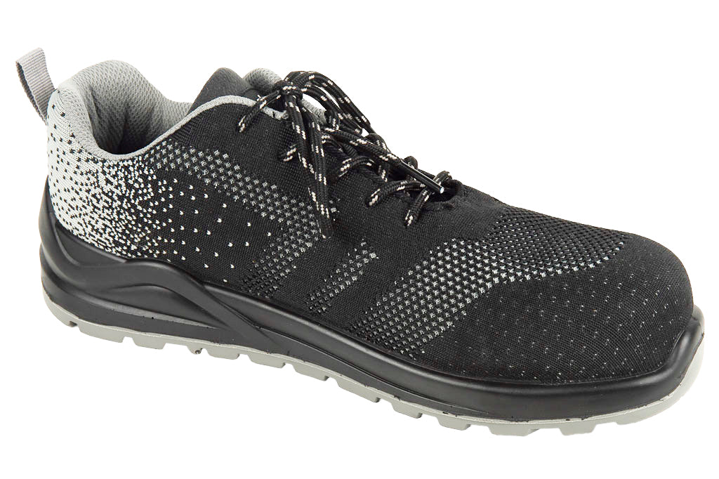Cofan – Zapato Deportivo de Seguridad S1 PS SR FO Modelo Sierra | Puntera Fibra de Vidrio | Plantilla Antiperforación | Tallas 35 a 47