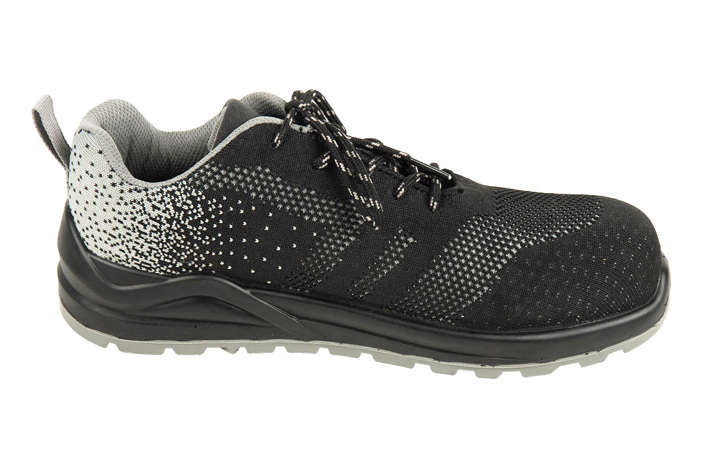 Cofan – Zapato Deportivo de Seguridad S1 PS SR FO Modelo Sierra | Puntera Fibra de Vidrio | Plantilla Antiperforación | Tallas 35 a 47