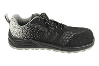 Cofan – Zapato Deportivo de Seguridad S1 PS SR FO Modelo Sierra | Puntera Fibra de Vidrio | Plantilla Antiperforación | Tallas 35 a 47