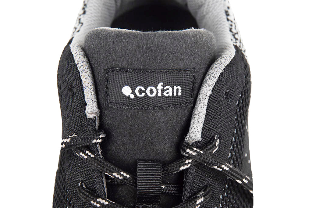 Cofan – Zapato Deportivo de Seguridad S1 PS SR FO Modelo Sierra | Puntera Fibra de Vidrio | Plantilla Antiperforación | Tallas 35 a 47