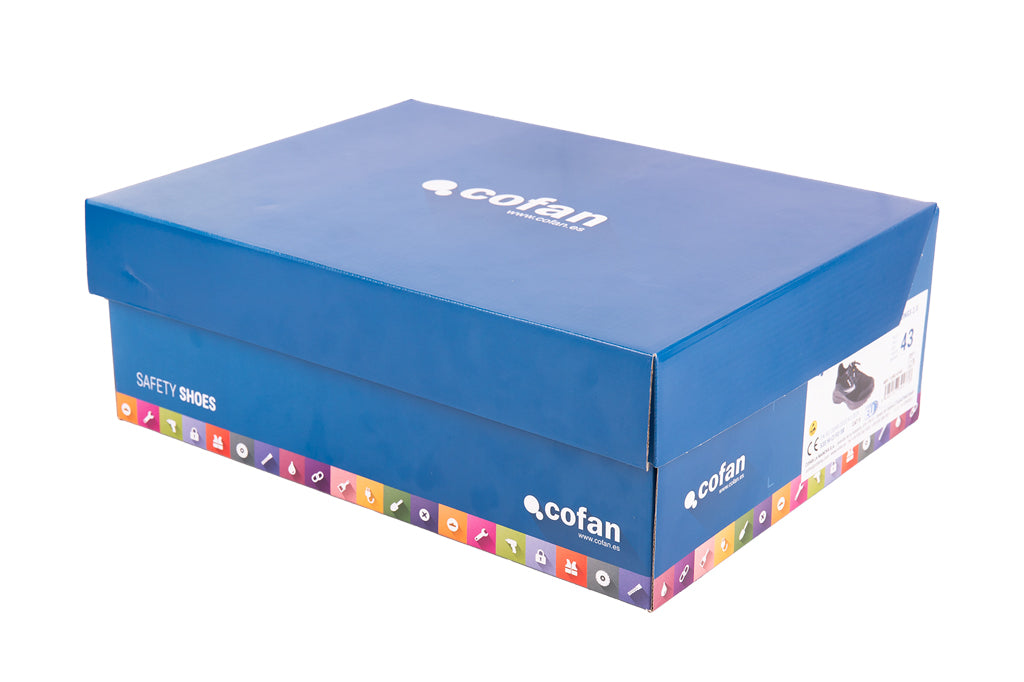 Cofan – Zapato Deportivo de Seguridad S3S Wings 2.0 | ESD | Sin Metal | Suela SR