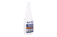 Cofan – Adhesivo Cianoacrilato Transparente de Alta Viscosidad | 3 g, 20 g o 50 g | Unión Instantánea Multiusos | Formato Unitario o Pack de 12