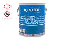 Cofan – Pintura Piscinas Clorocaucho | Azul Claro o Azul Oscuro | Impermeable y Resistente | 5 Kg