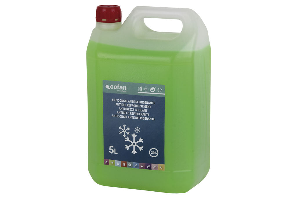 Cofan – Anticongelante Refrigerante 30% | -18°C | Uso Directo | Protección Anticorrosión