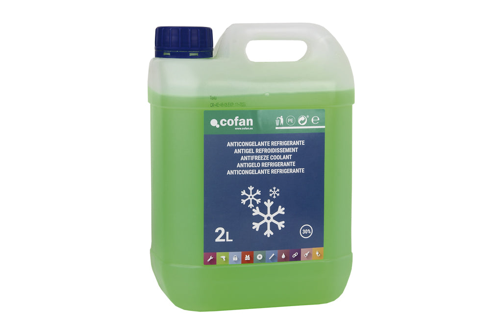 Cofan – Anticongelante Refrigerante 30% | -18°C | Uso Directo | Protección Anticorrosión