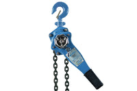 Cofan – Polipasto Manual de Palanca 750-3000kg | Elevación 1,5 m | Palanca ergonómica | Gancho reforzado | Azul