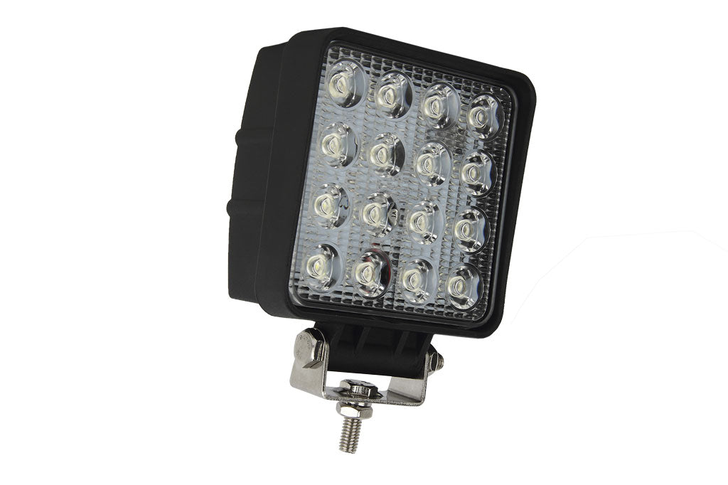 Cofan – Faro de Trabajo 16 LED | 3360 Lm | 6000K | 48W | IP67 | Multivehículo